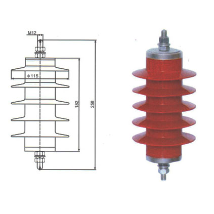 ‌HY5WR-17/45 Capacitor-type Zinc Oxide Lightning Arrester‌